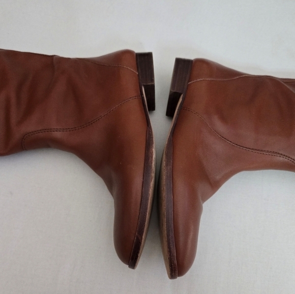 J. Crew Brown Leather Winter Boots - Picture 14 of 16